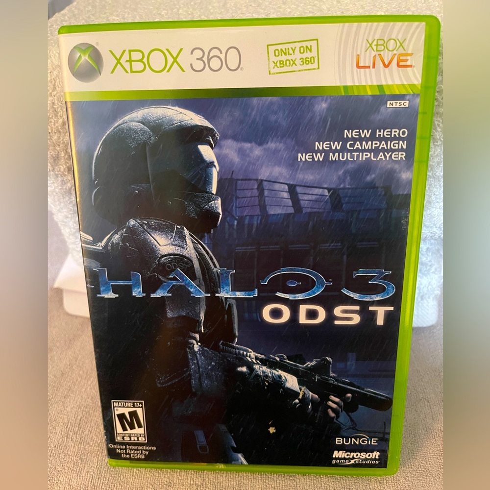 Halo 3 ODST (Xbox 360) CIB Complete With All Inserts Discs are in VG+ Condition